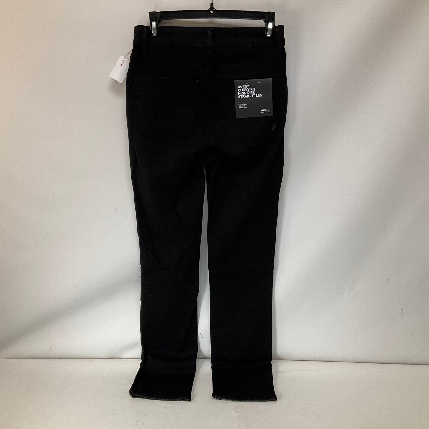 Jeans Straight By Silver In Black Denim, Size: 2