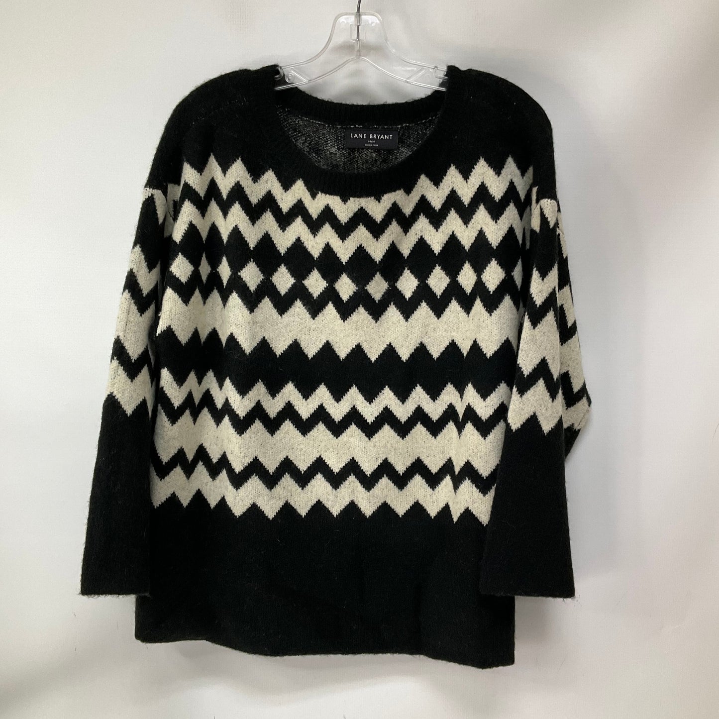 Sweater By Lane Bryant In Black, Size: Xl