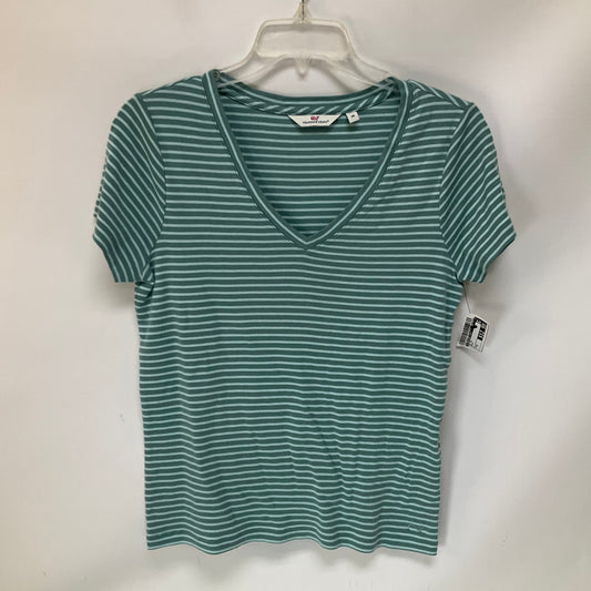 Top Short Sleeve By Vineyard Vines In Green, Size: M