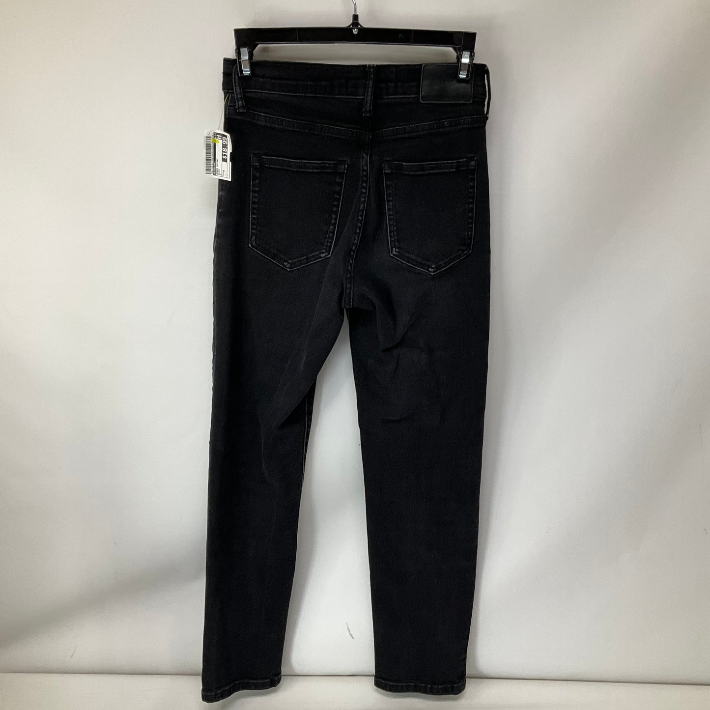 Jeans Skinny By Everlane In Black, Size: 4