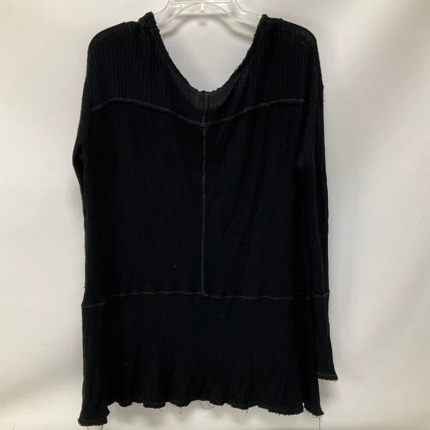 Top Long Sleeve By Free People In Black, Size: S