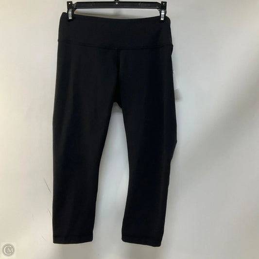 Athletic Capris By Lululemon In Black, Size: 6
