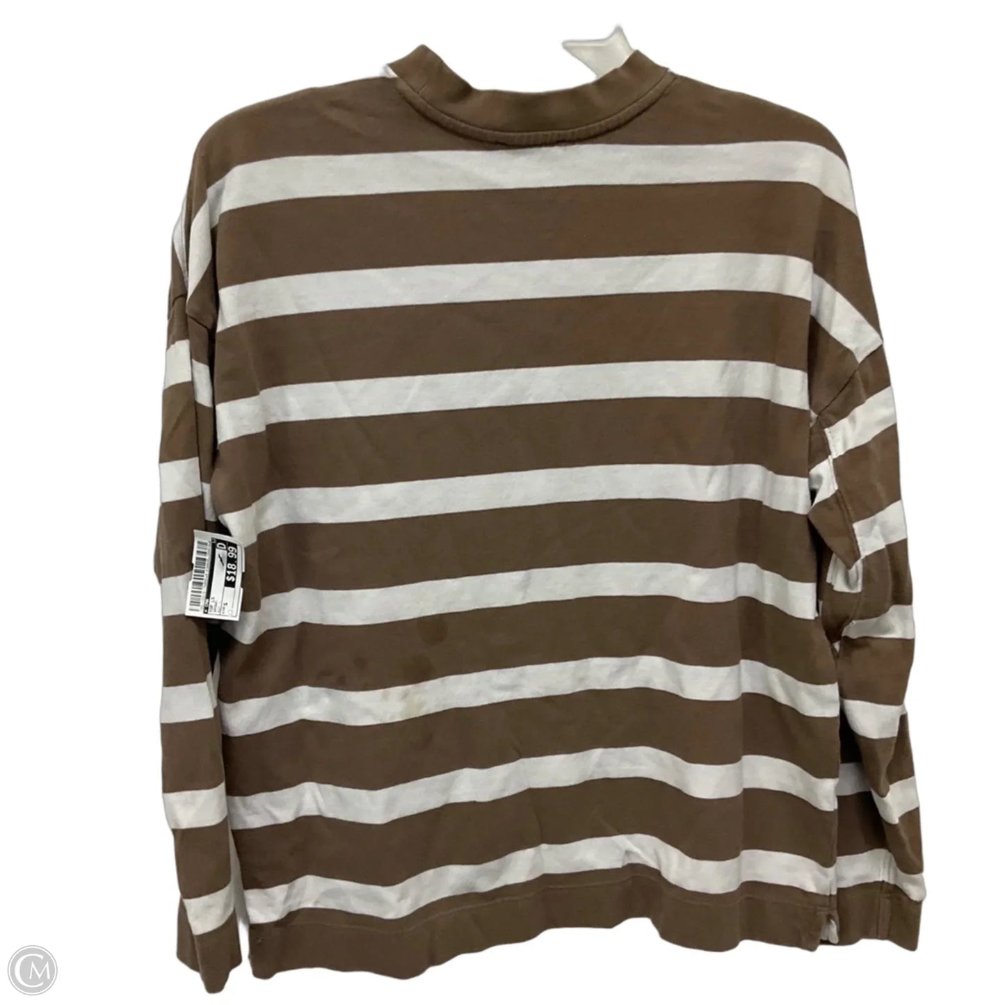 Top Long Sleeve By Cma In Brown, Size: S