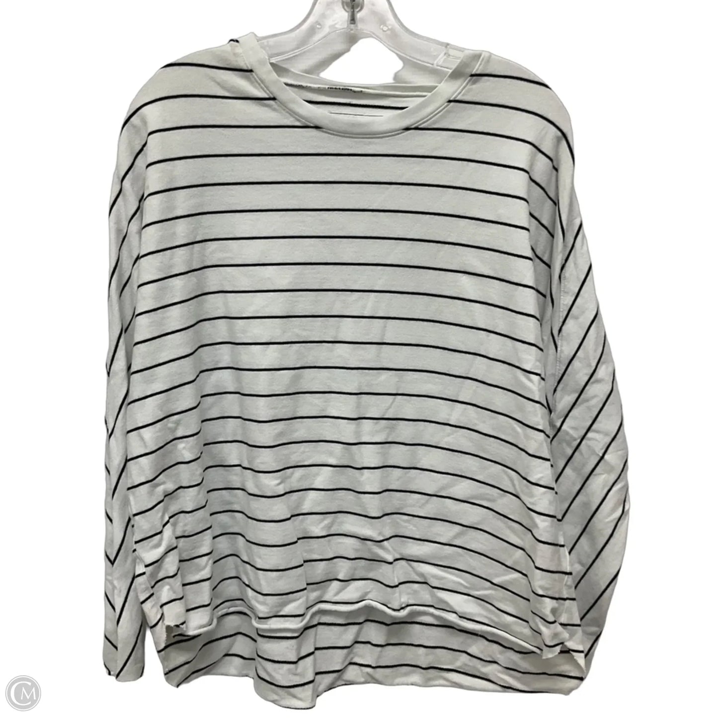 Top Long Sleeve By Frank And Eileen In White, Size: S