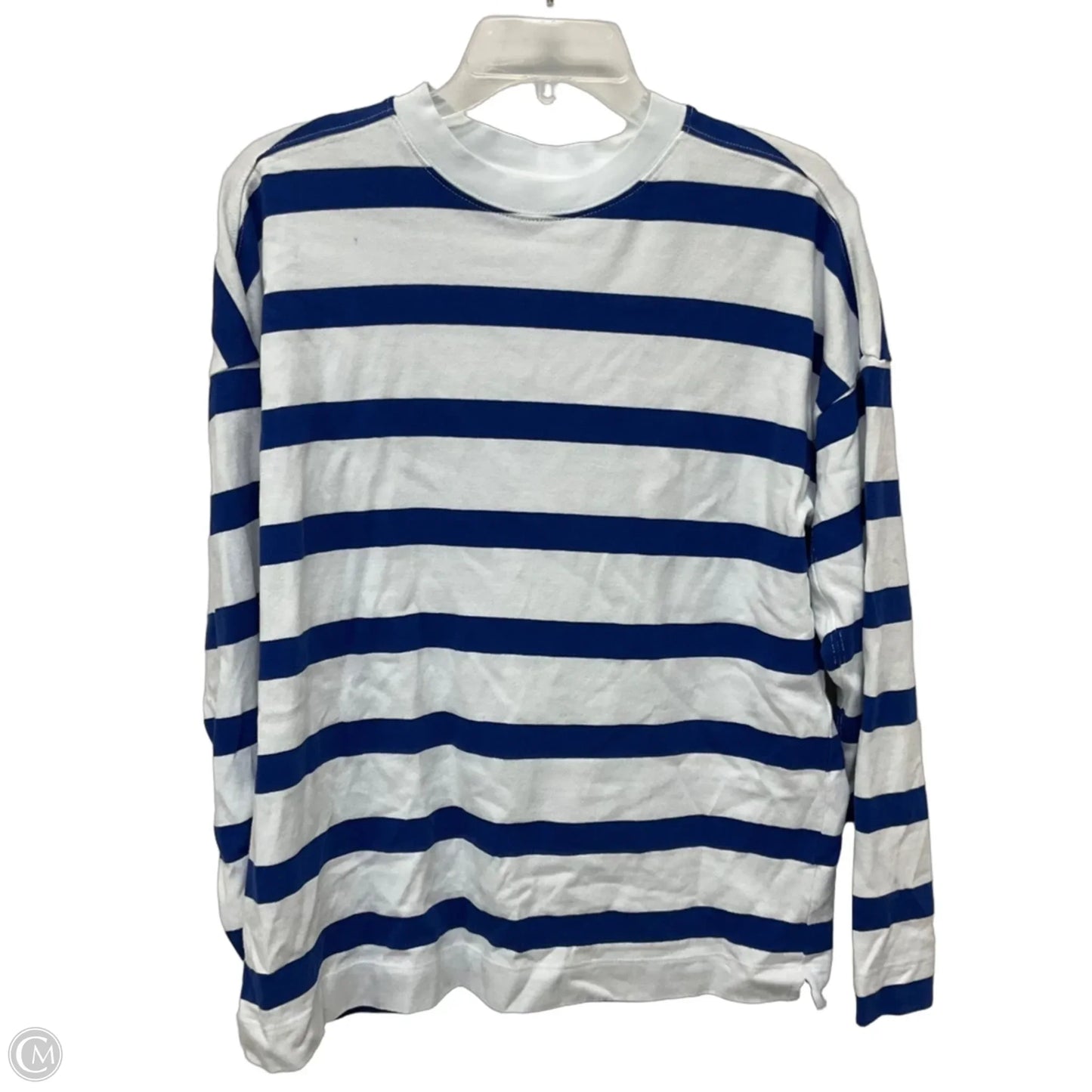 Top Long Sleeve By Cma In Striped Pattern, Size: S