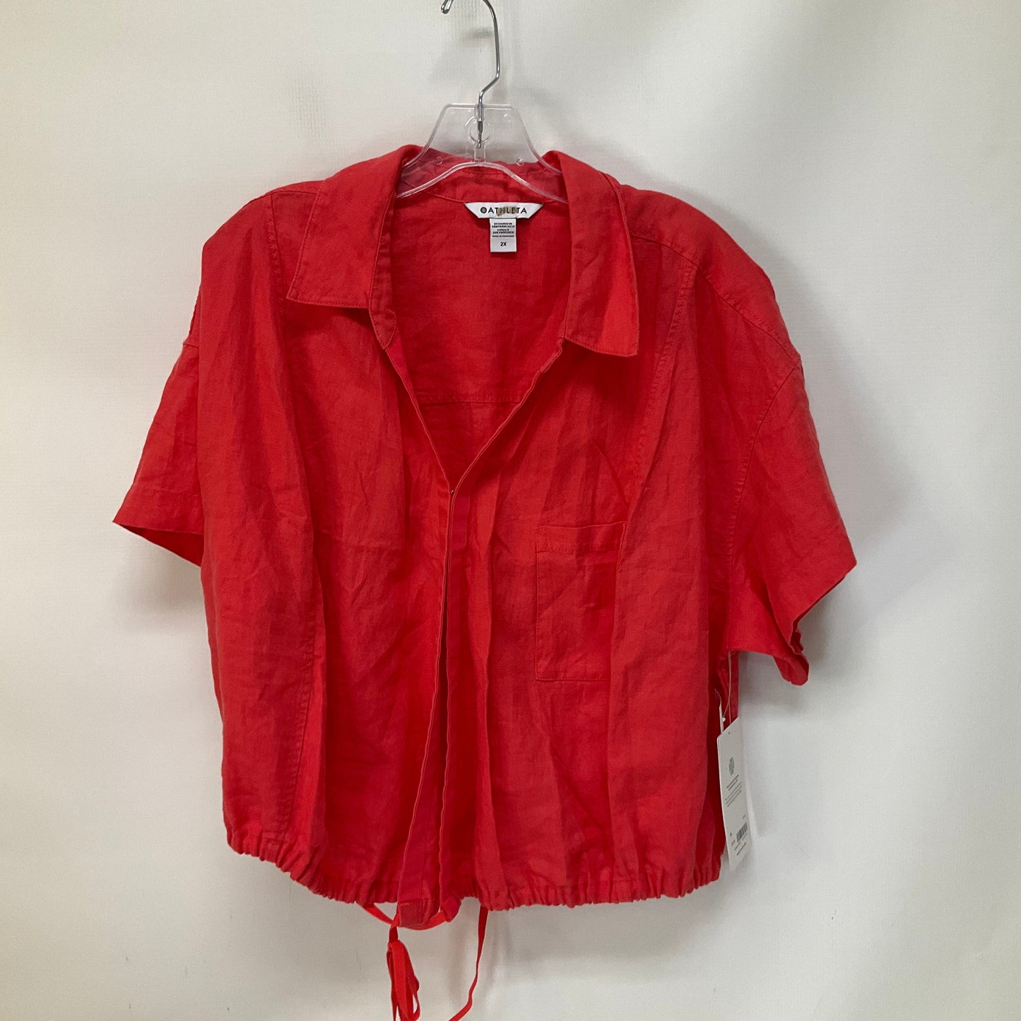 Top Short Sleeve By Athleta  Size: 2x