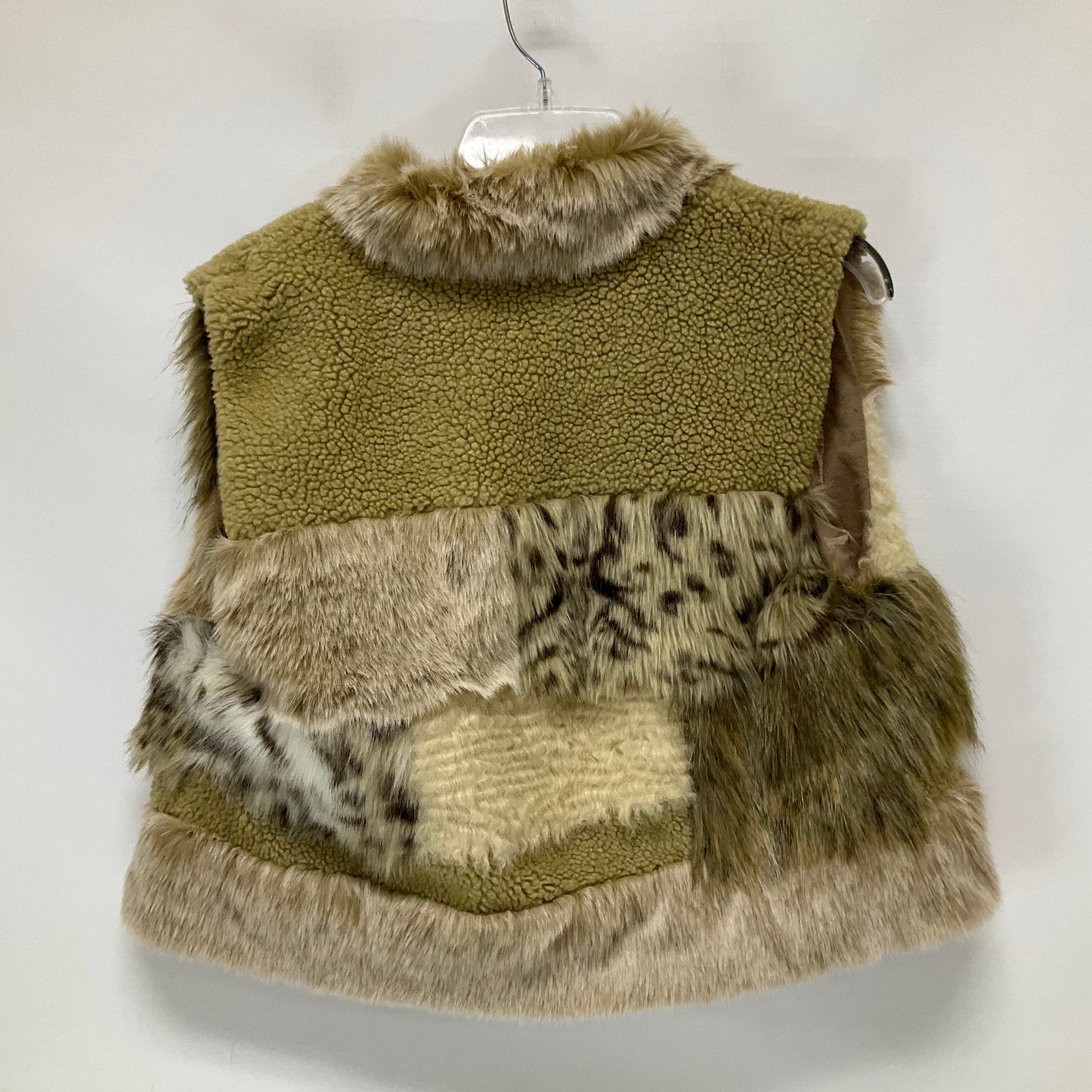 Vest Faux Fur & Sherpa By Anthropologie  Size: Xs