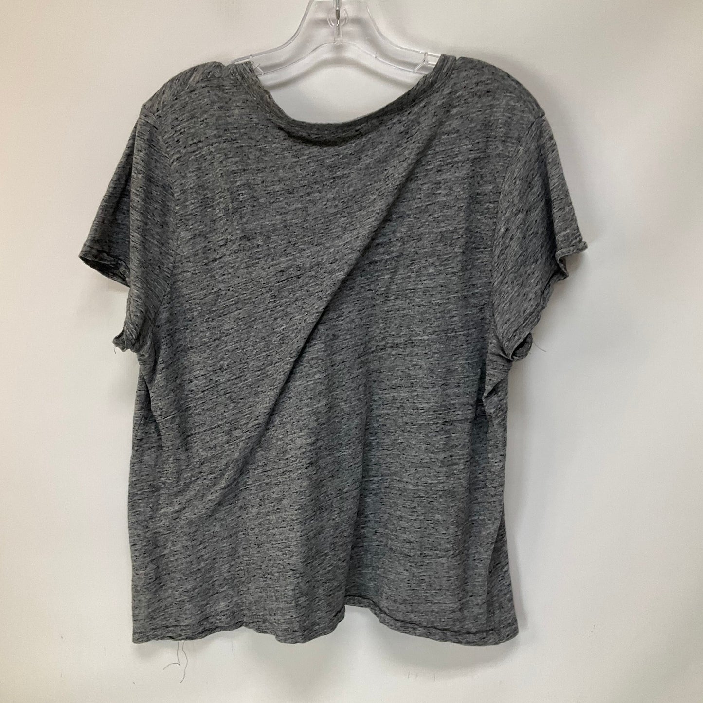 Grey Top Short Sleeve Madewell, Size Xl