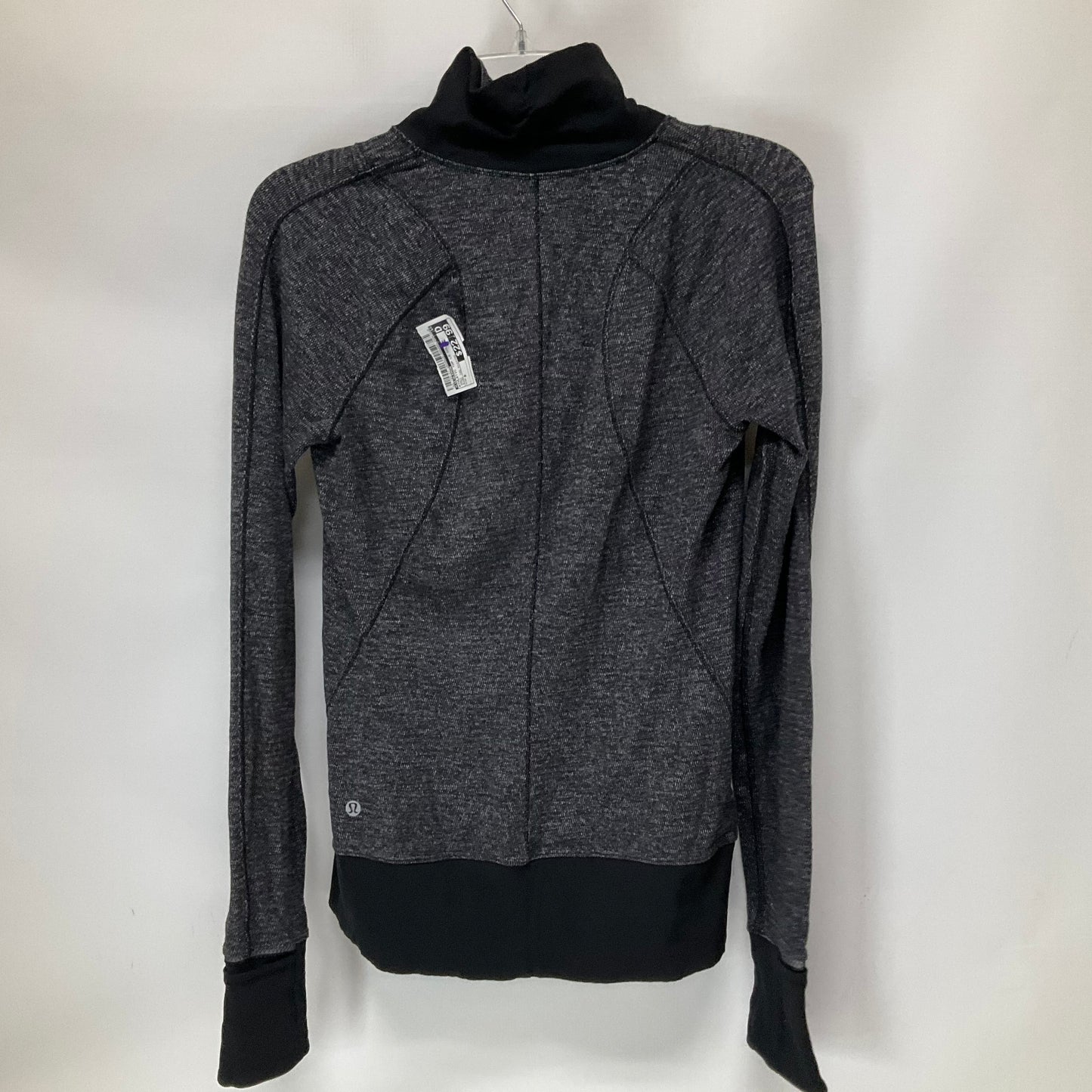 Athletic Top Long Sleeve Collar By Lululemon  Size: 8