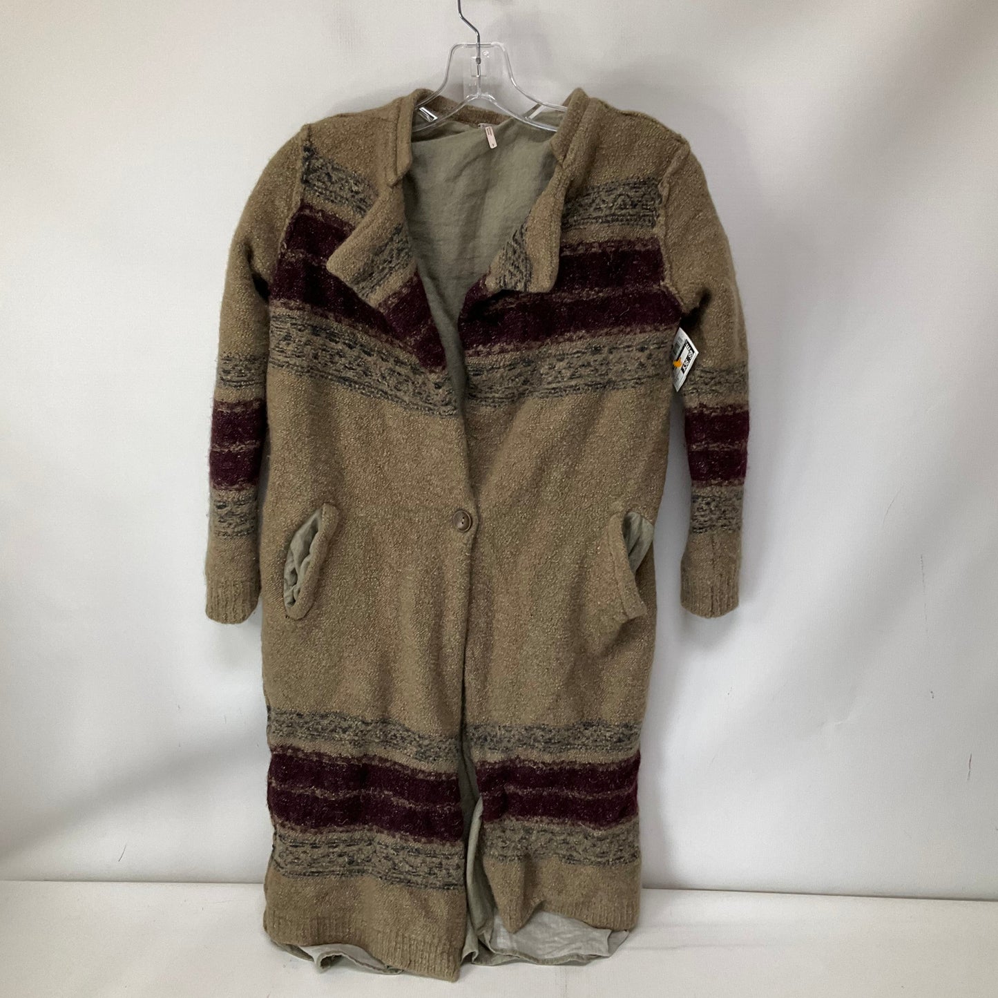 Coat Other By Free People In Tan, Size: S