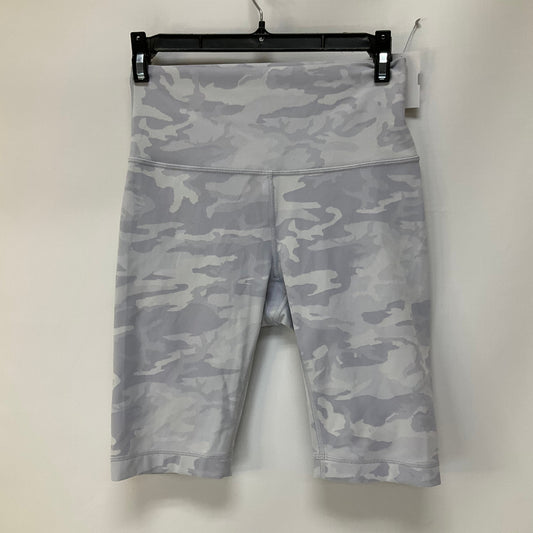 Camouflage Print Athletic Shorts Lululemon, Size 6