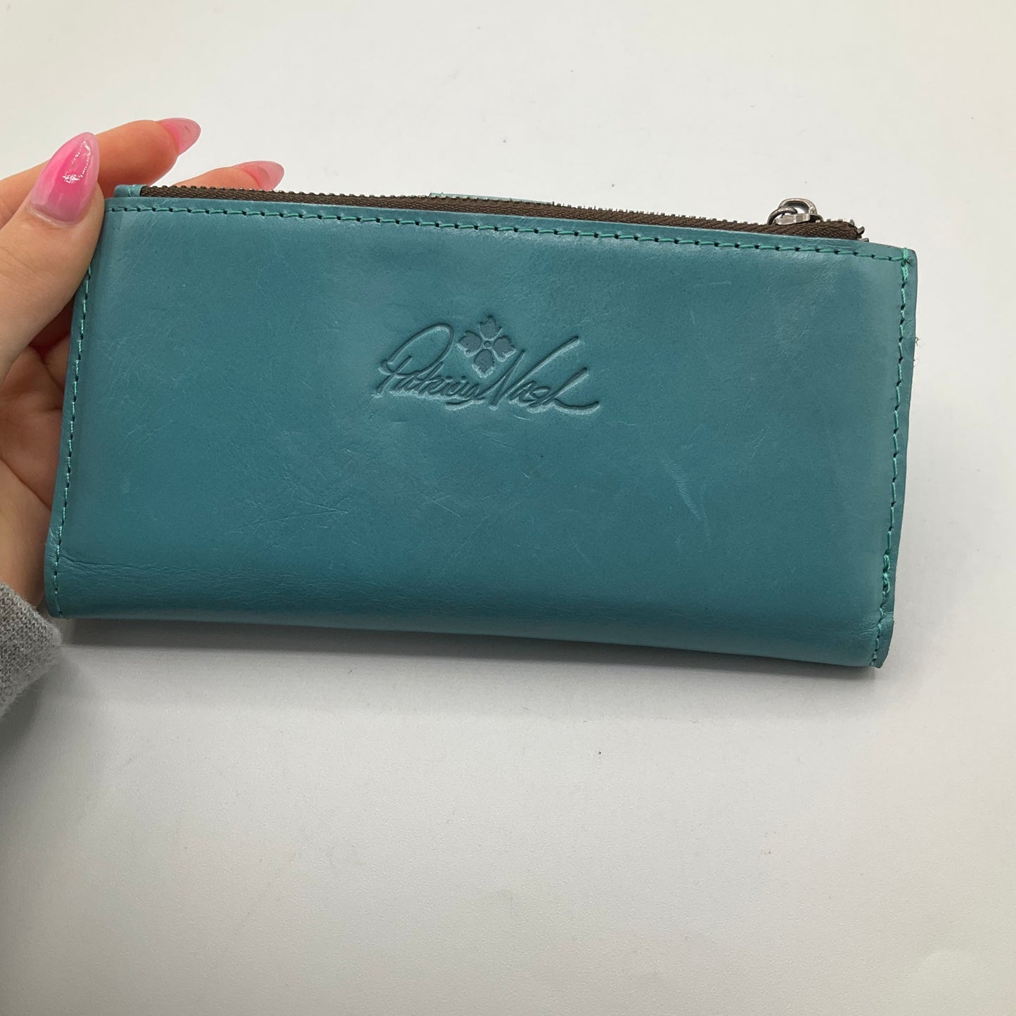 Blue Wallet Designer Patricia Nash, Size Small