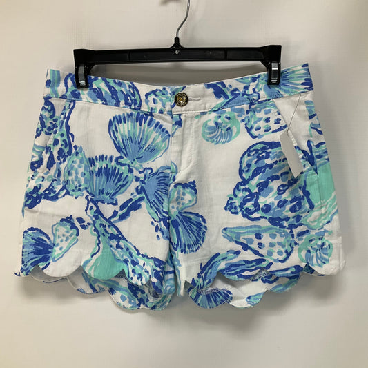 Blue & White Shorts Lilly Pulitzer, Size 0