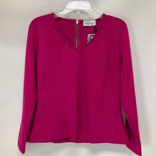 Pink Top Long Sleeve Cma, Size 1x