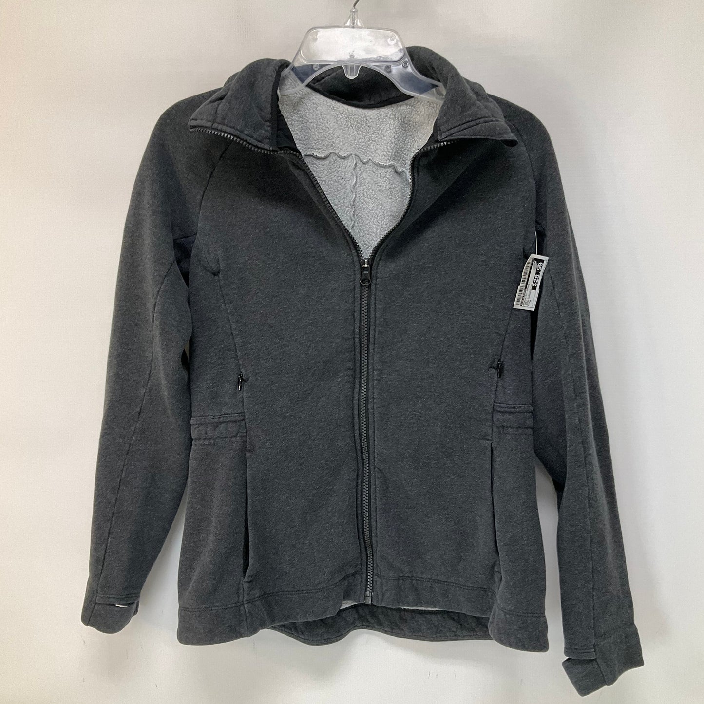 Grey Athletic Jacket Lululemon, Size M