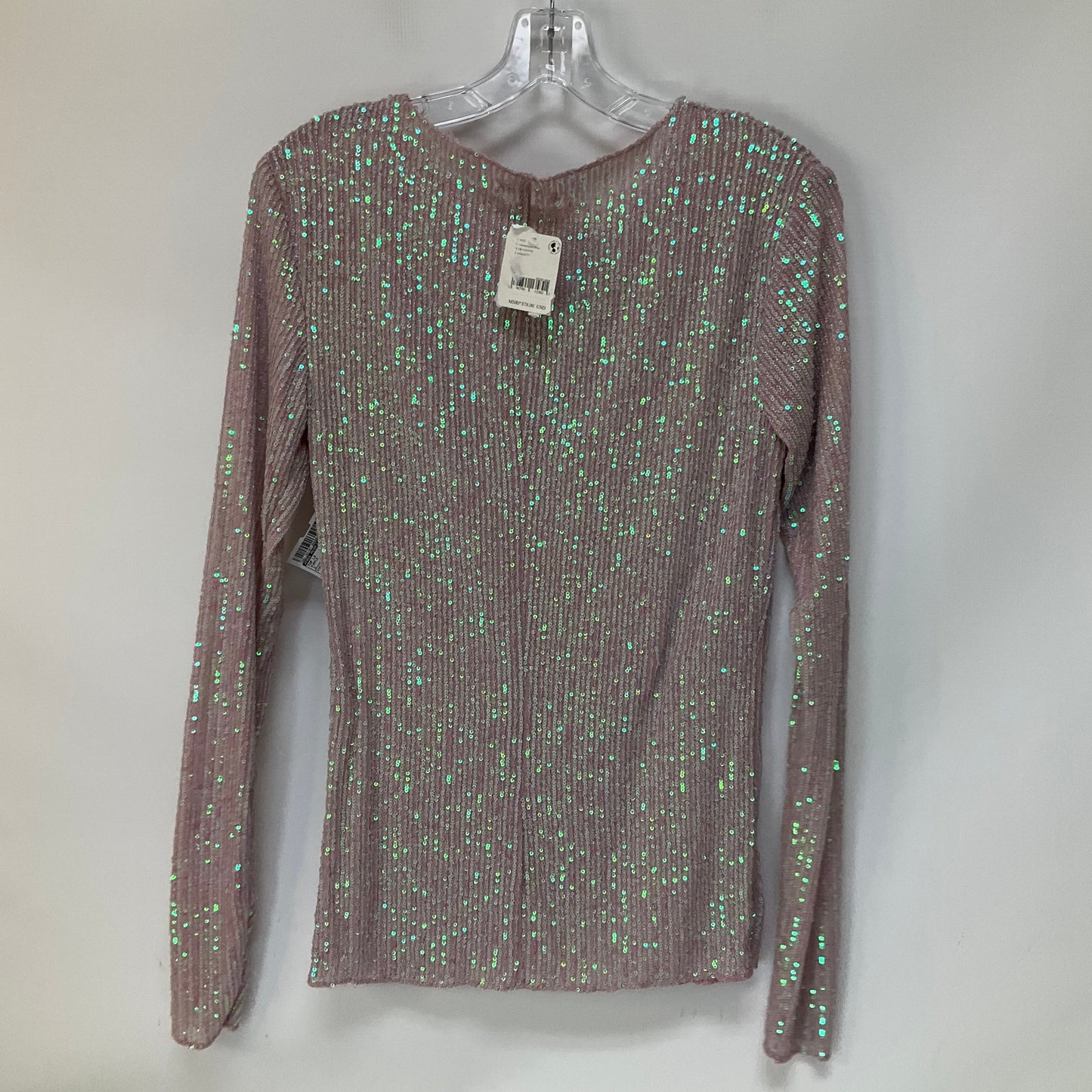 Purple Top Long Sleeve Free People, Size S