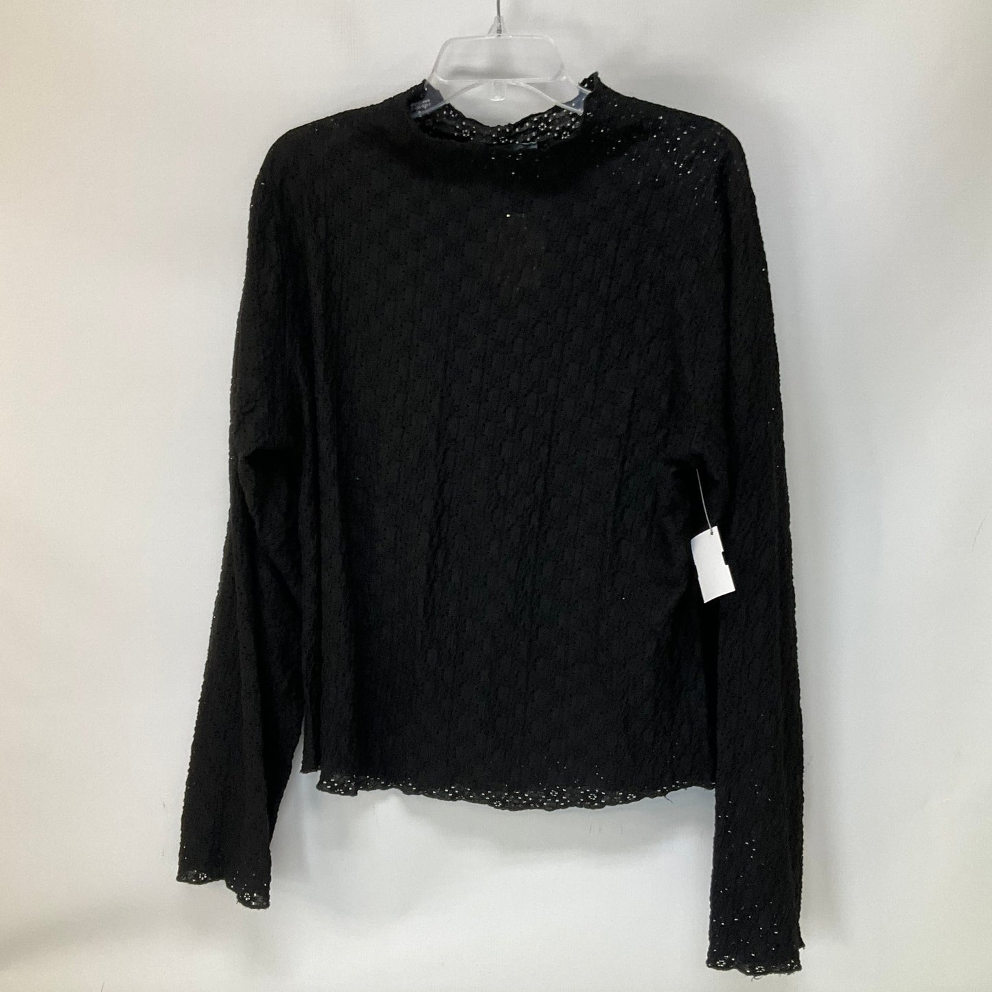 Black Top Long Sleeve Cmc, Size 2x