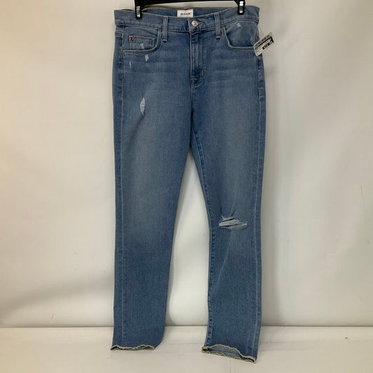 Blue Denim Jeans Straight Hudson, Size 4