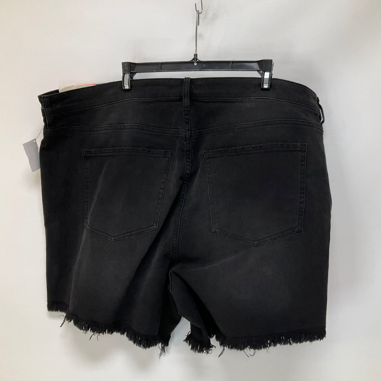 Black Denim Shorts Cmc, Size 24