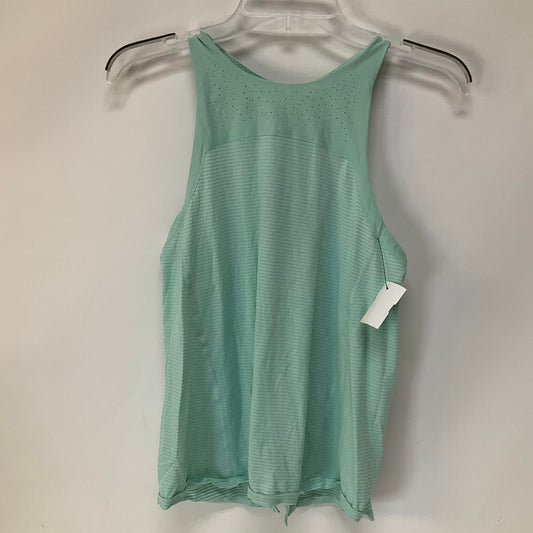 Green Athletic Tank Top Lululemon, Size 4