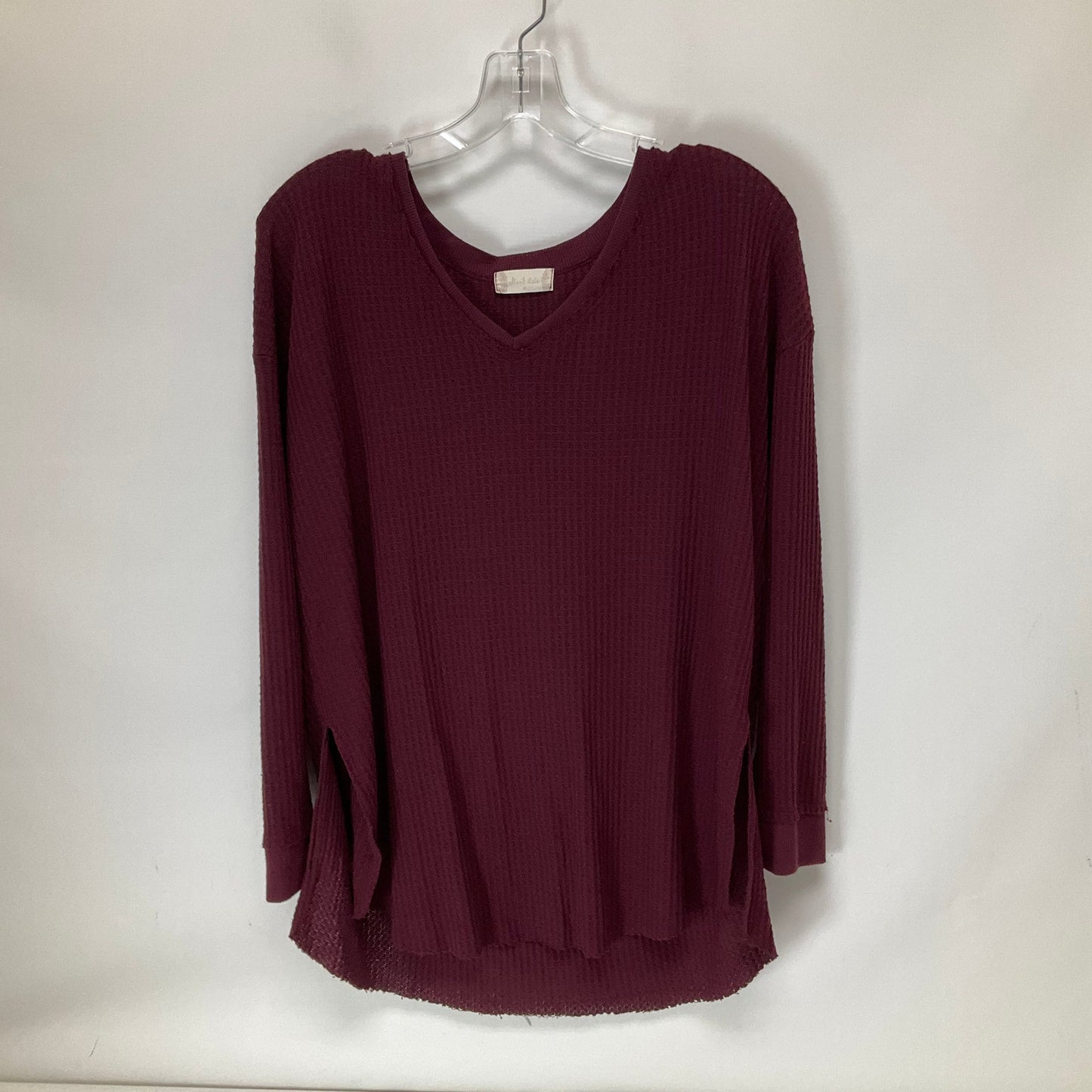 Purple Top Long Sleeve Altard State, Size M