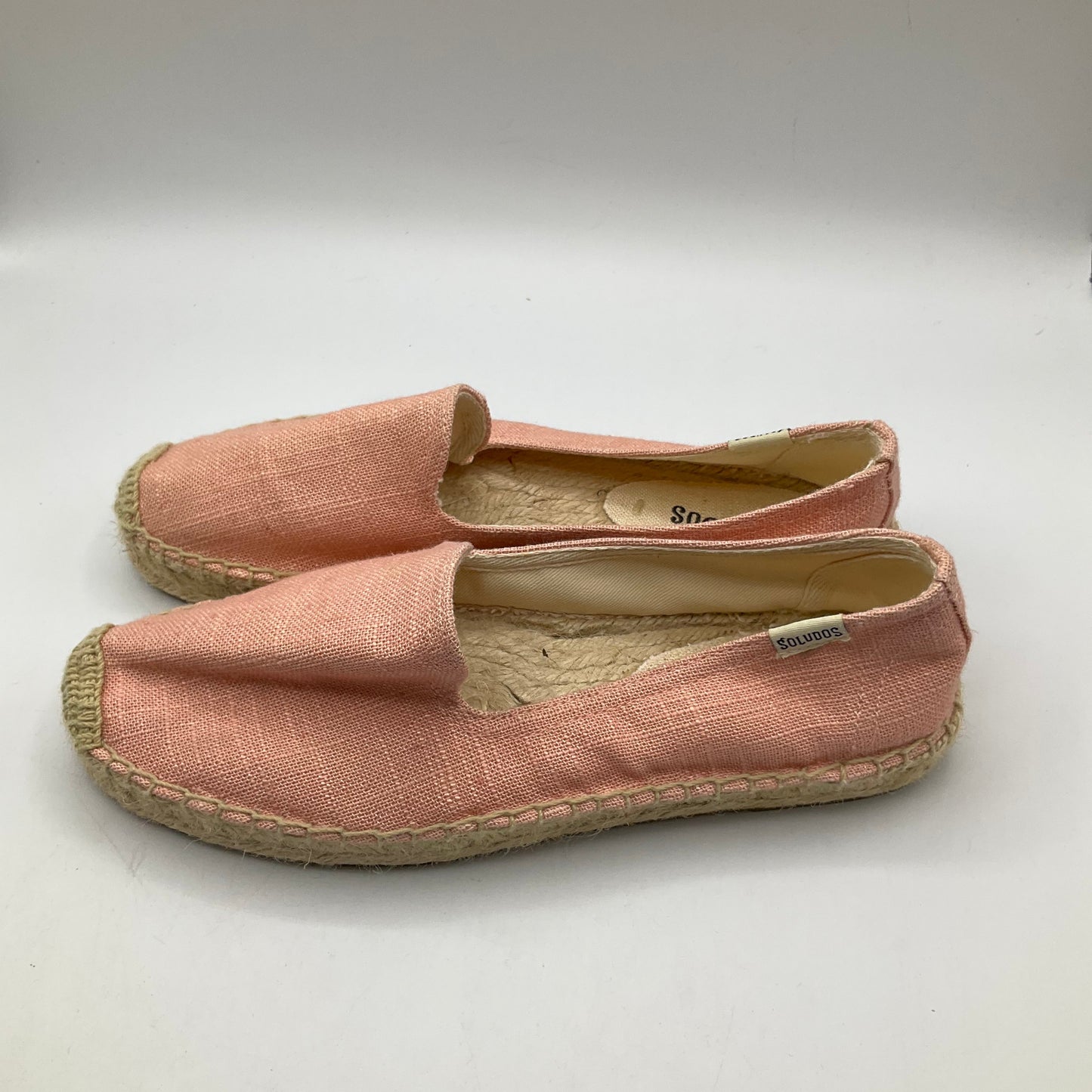 Pink Shoes Flats Soludos, Size 6.5
