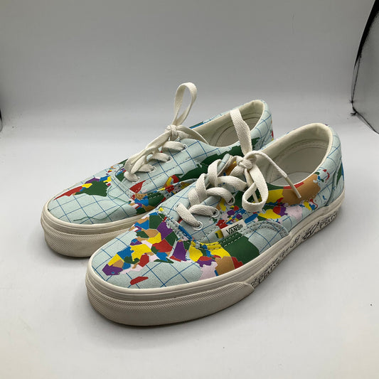 Multi-colored Shoes Sneakers Vans, Size 6.5