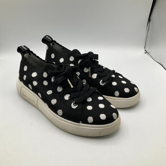 Polkadot Pattern Shoes Sneakers Kate Spade, Size 6.5