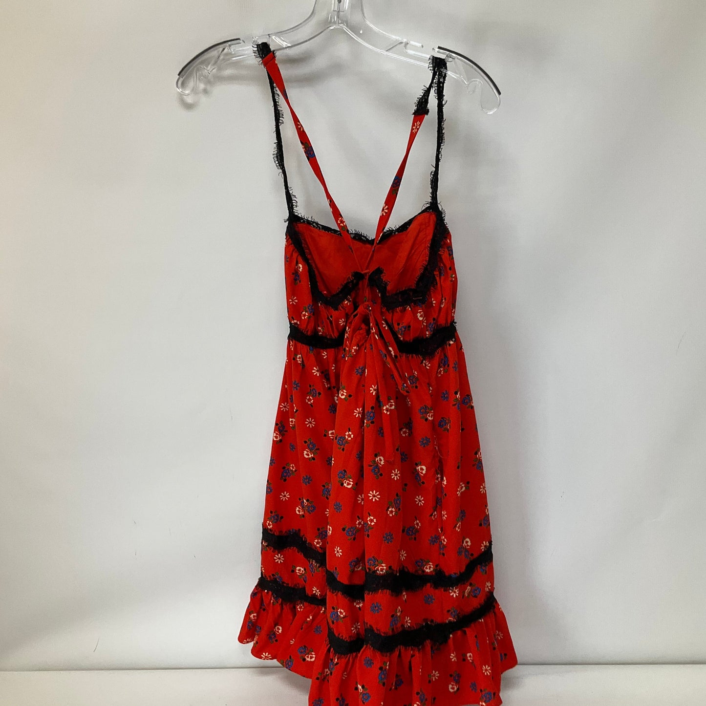 Red Dress Casual Short Urban Outfitters, Size M