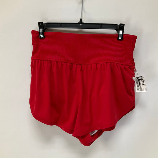 Red Athletic Shorts Free People, Size M