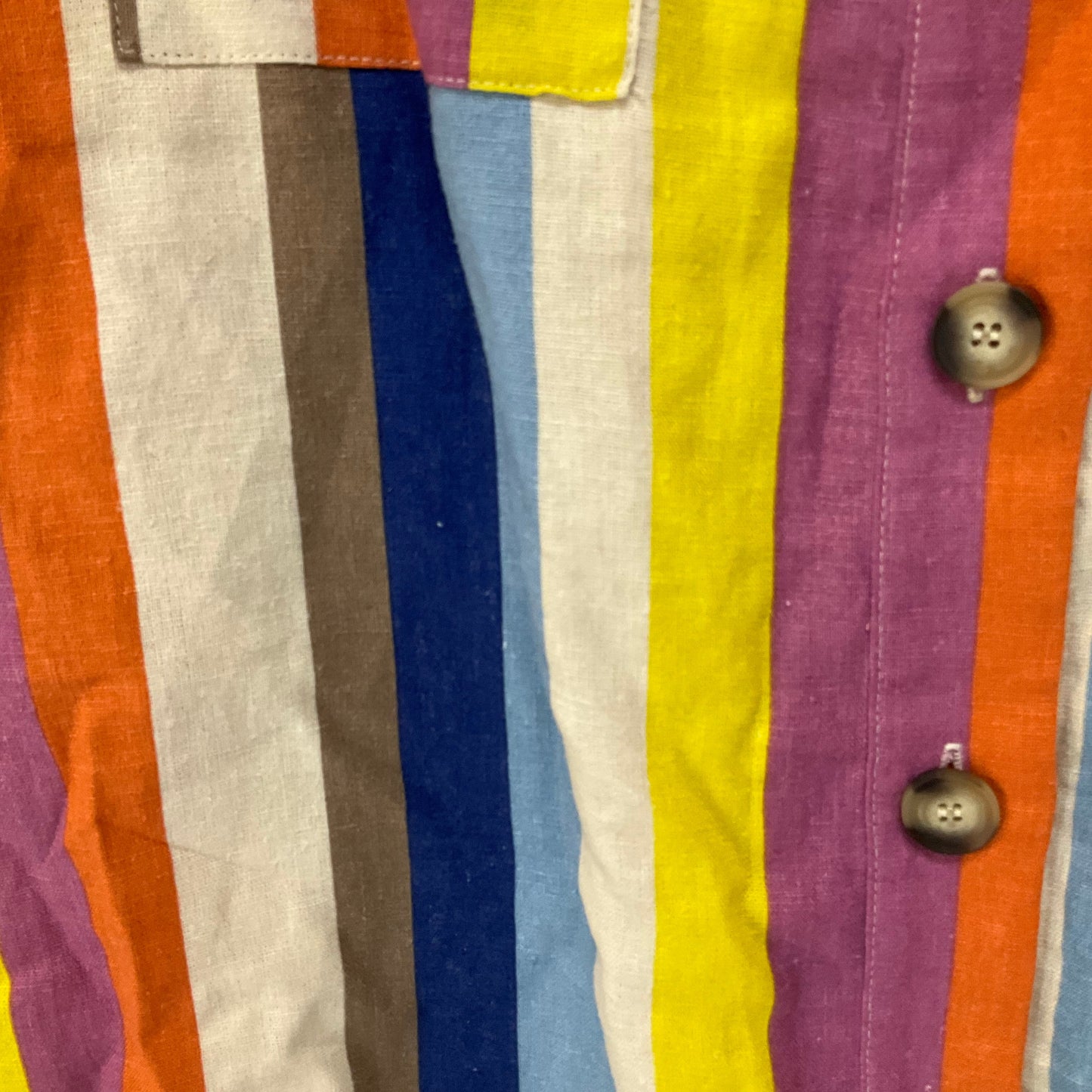Striped Pattern Skirt Midi Gilli, Size M
