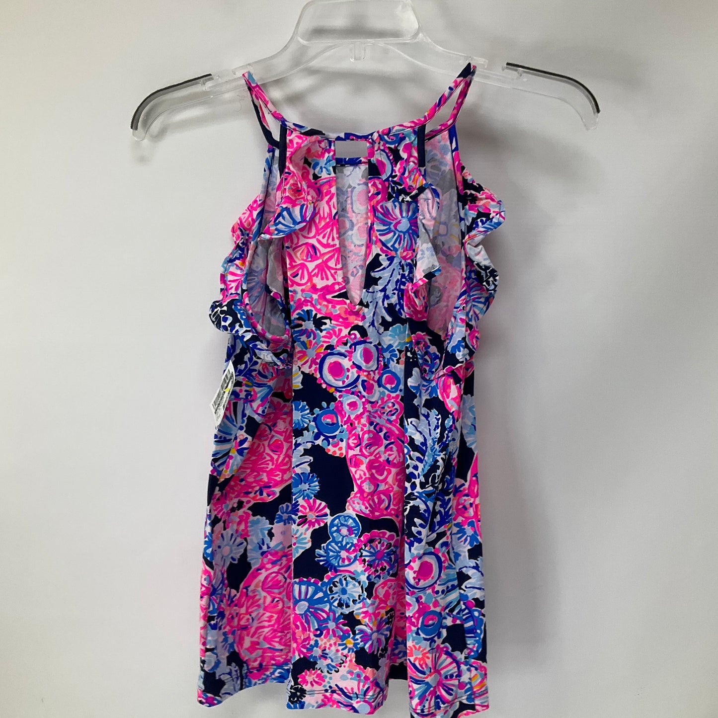 Tropical Print Top Sleeveless Lilly Pulitzer, Size Xs