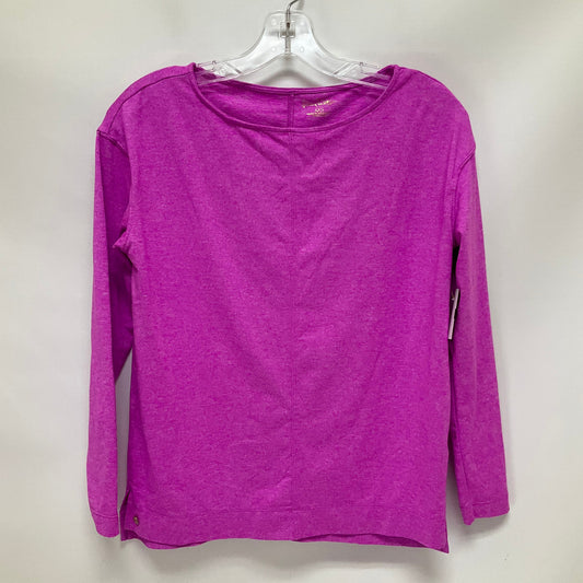 Athletic Top Long Sleeve Crewneck By Lilly Pulitzer In Purple, Size: Xxs