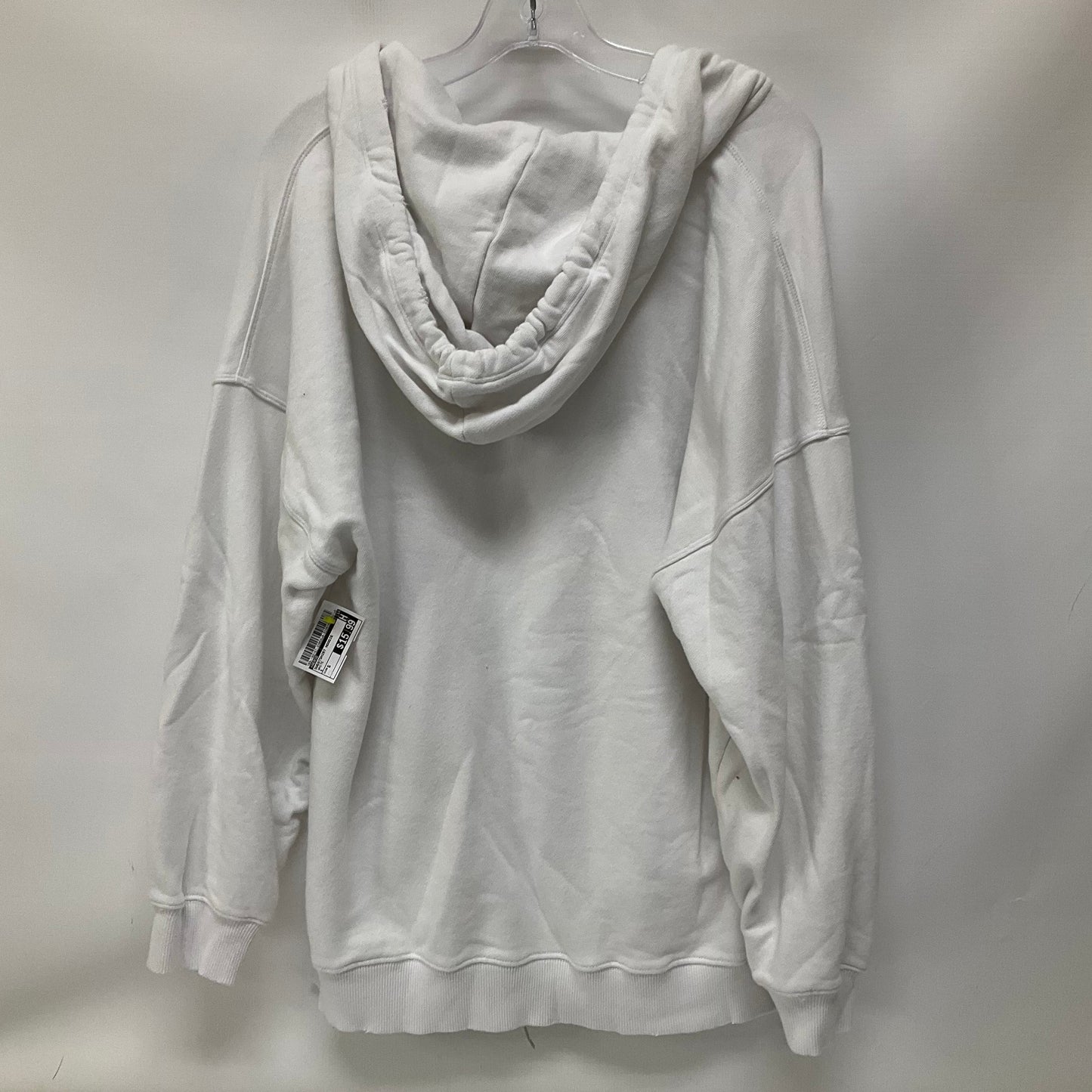 Sweatshirt Hoodie By Aerie In White, Size: S