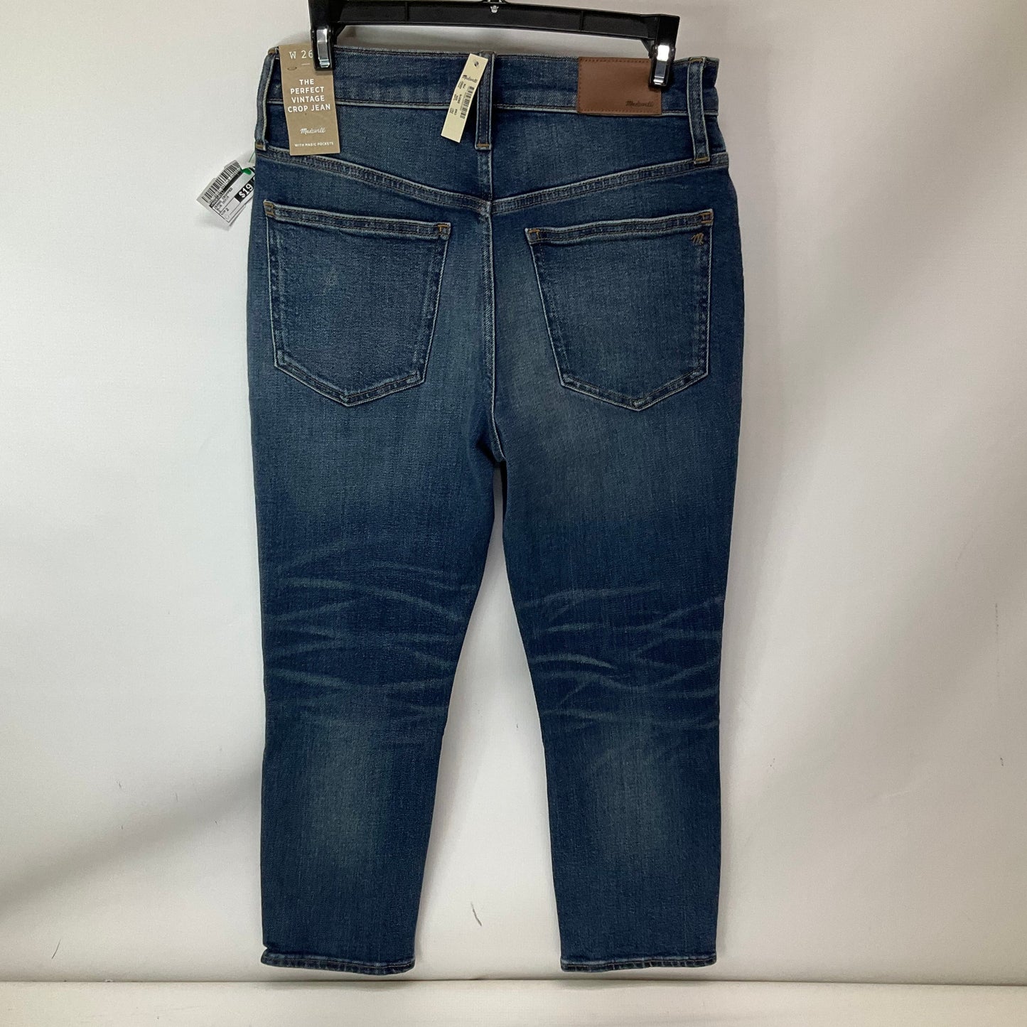 Jeans Cropped By Madewell In Blue Denim, Size: 2