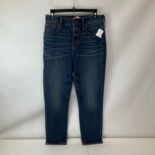 Jeans Cropped By Madewell In Blue Denim, Size: 2