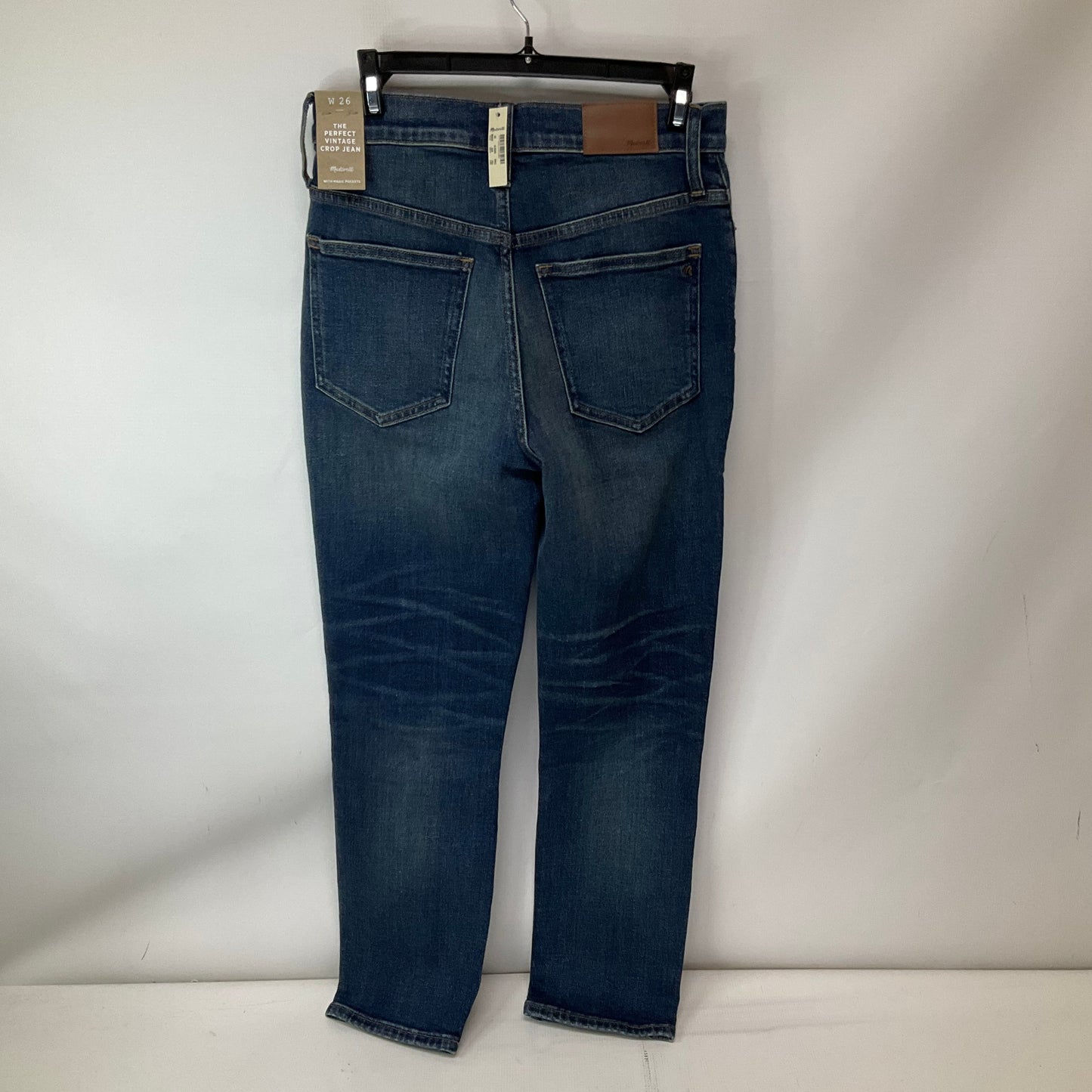 Jeans Cropped By Madewell In Blue Denim, Size: 2