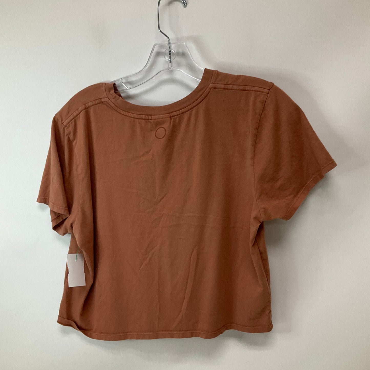 Athletic Top Short Sleeve By Outdoor Voices In Orange, Size: Xs