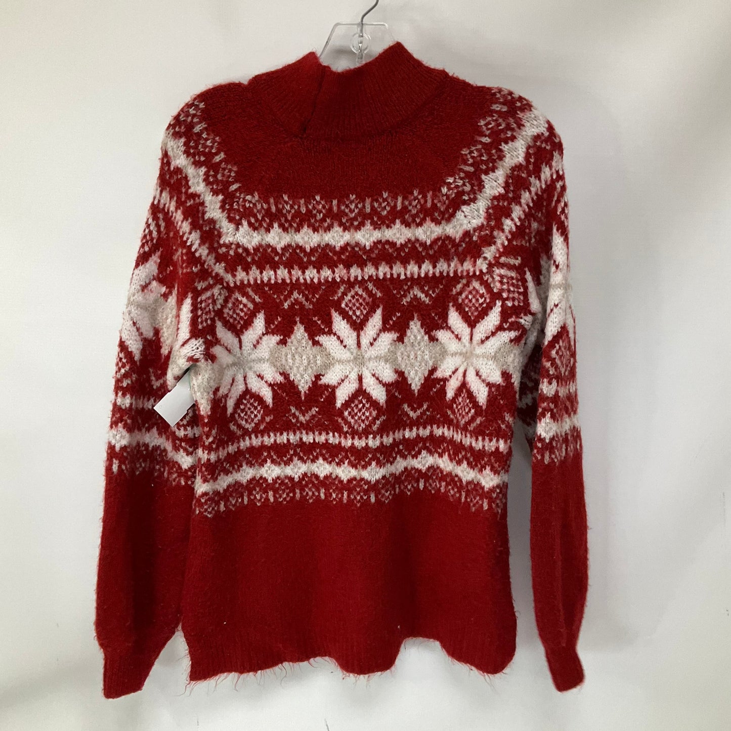 Sweater By Abercrombie And Fitch In Red, Size: M