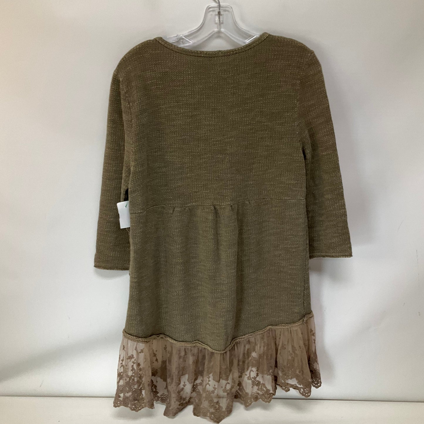 Tunic 3/4 Sleeve By Dylan In Tan, Size: L