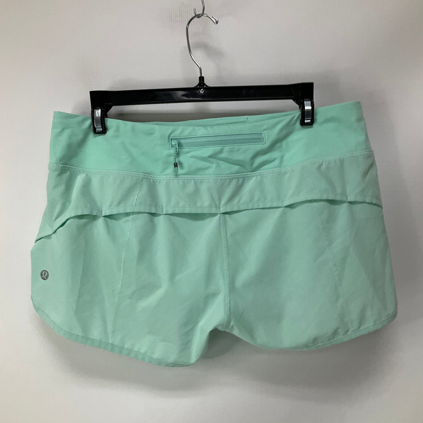 Athletic Shorts By Lululemon In Green, Size: 8