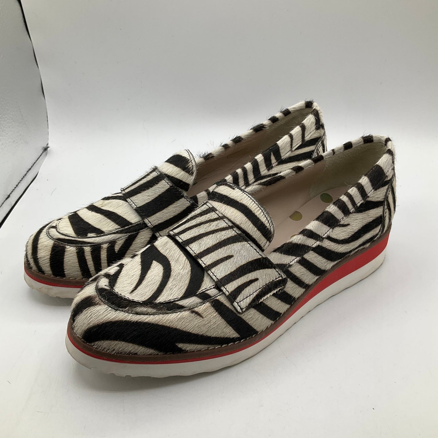 Shoes Flats By Boden In Zebra Print, Size: 10