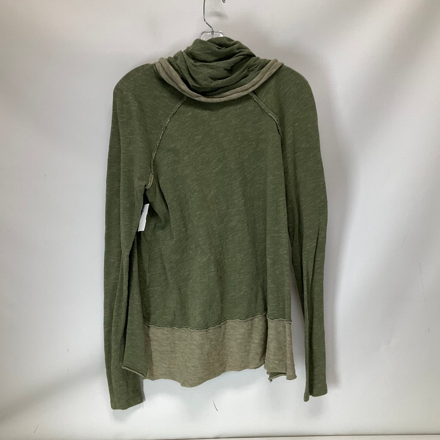 Top Long Sleeve By Free People In Green, Size: Osfm