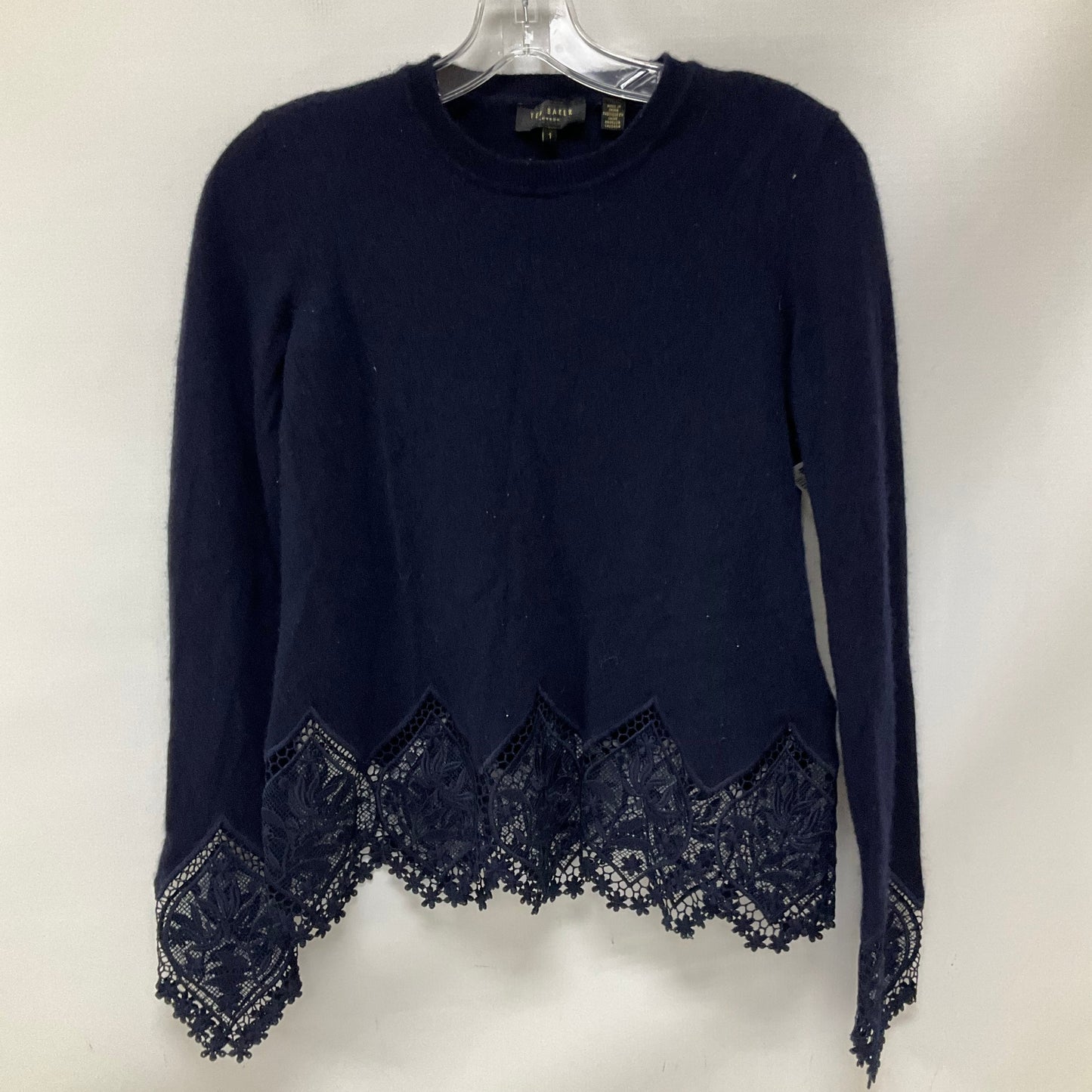 Sweater By Ted Baker In Navy, Size: S