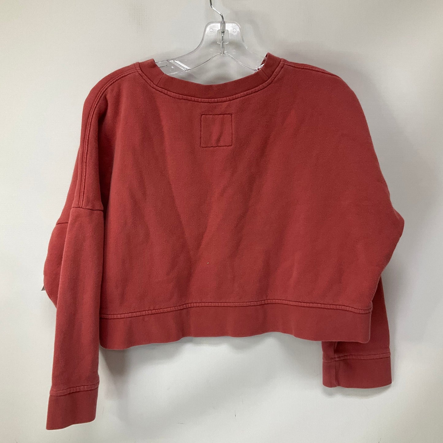 Sweatshirt Crewneck By Madewell In Pink, Size: M