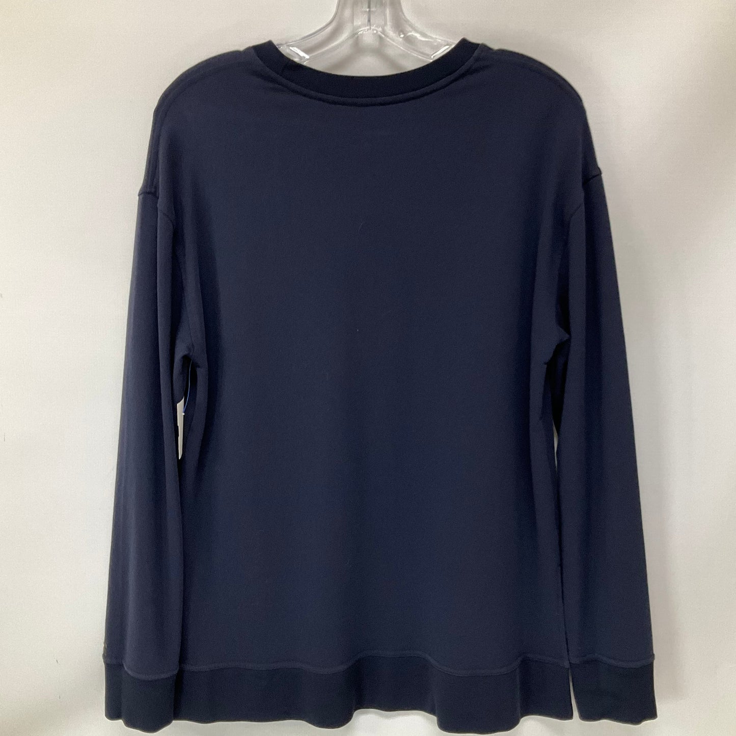 Athletic Top Long Sleeve Crewneck By Cmc In Navy, Size: S