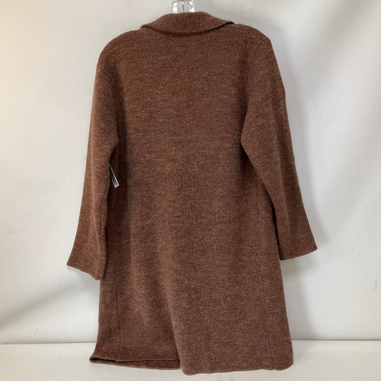 Sweater Cardigan By Cmb In Brown, Size: M