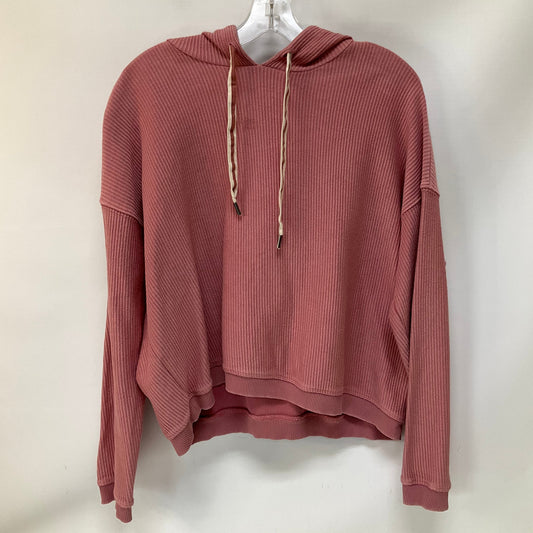 Sweatshirt Hoodie By Aerie In Pink, Size: M