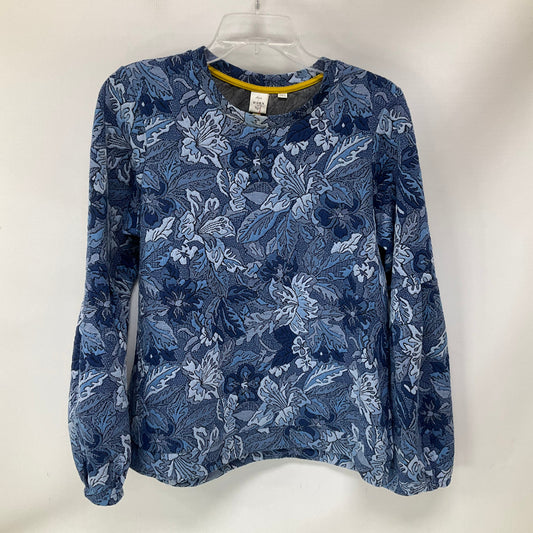 Top Long Sleeve By Anthropologie In Blue, Size: M