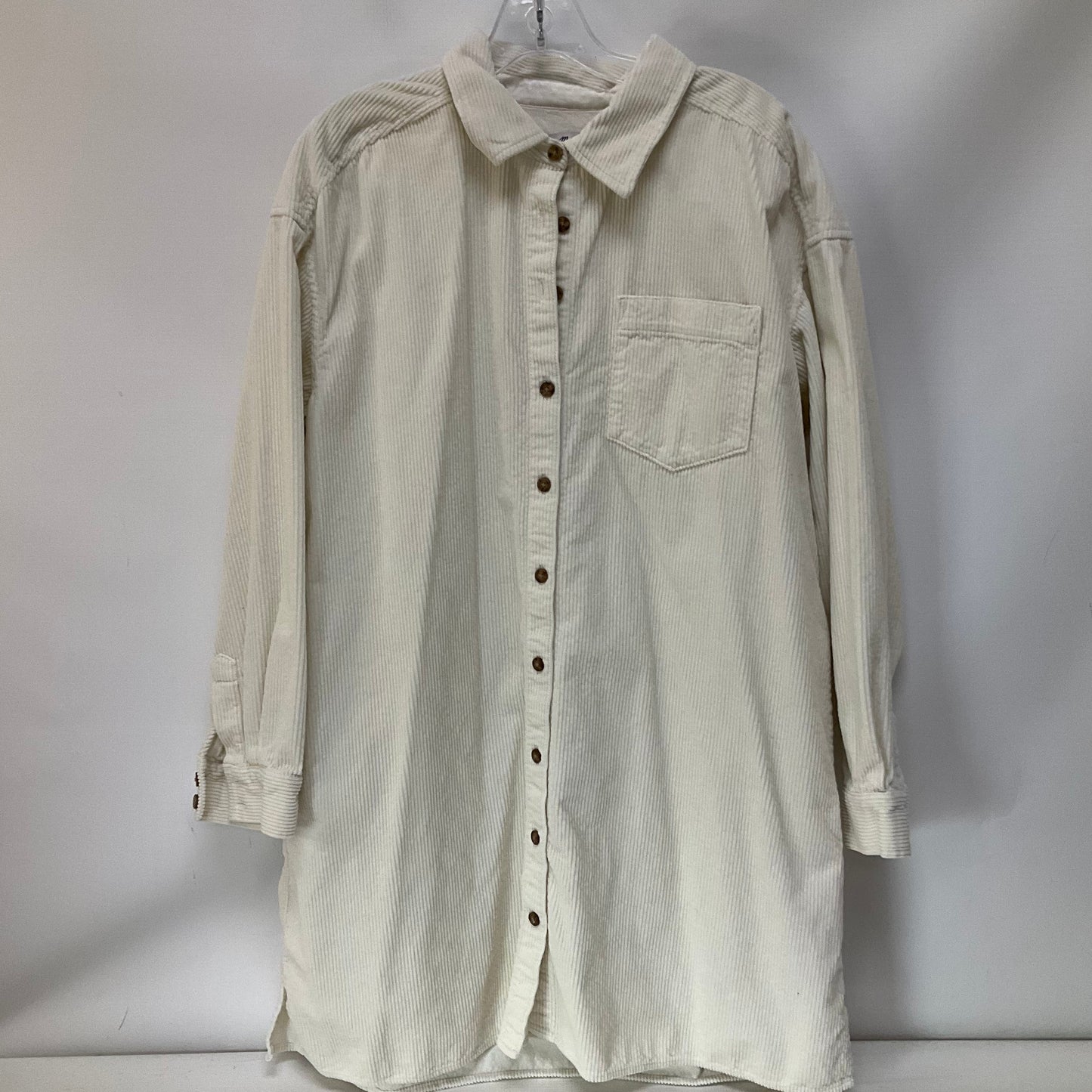 Dress Casual Short By Madewell In Cream, Size: L